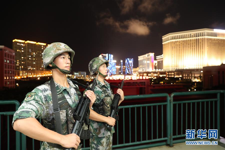 （在習(xí)近平強軍思想指引下·我們在戰(zhàn)位報告·圖文互動）（1）駐澳門部隊：濠江之畔，最可愛的人