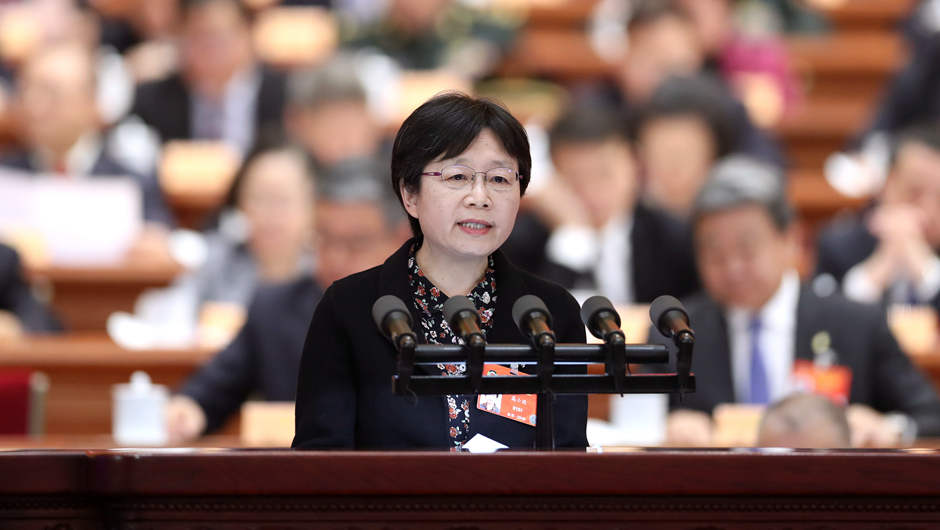 民革中央副主席、上海市委會(huì)主委，上海市人大常委會(huì)副主任 高小玫